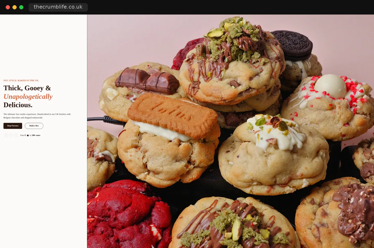 The Crumb Life website built by ViralMouth